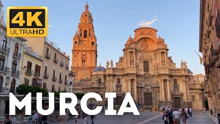 🇪🇸 Murcia Spain  July 2023  Walking Tour 4k  Part 4 [upl. by Ettenig]