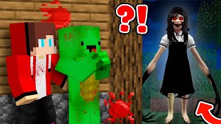 JJ and Mikey vs SCARY AGATHA in minecraft FULL MOVIE Challenge from Maizen [upl. by Balling]