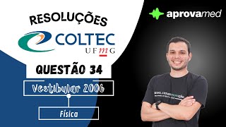 COLTEC 2006  Física  Questão 34 [upl. by Lomax489]