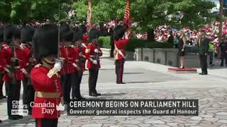 Vice Regal Salute  Canada Day 2019 [upl. by Yznyl]