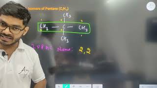 ISOMERS OF PENTANE  CH 4 Carbon and its Compounds Class 10  CBSE NEW NCERT BY Rajeev Sir [upl. by Debora]