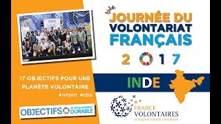 Journée du Volontariat Français 2017  Inde [upl. by Ytok]