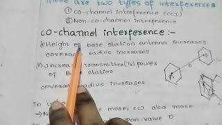 Interference and types of interferenceCMCReal cochannel interference [upl. by Lyrahs]