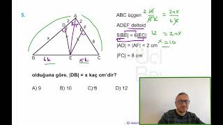 DELTOİD SORU ÇÖZÜMÜ 345 GEOMETRİ 318319 [upl. by Jay]