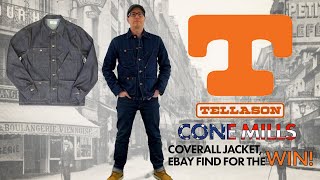 TELLASON Stock Coverall Jacket  The eBay Waiting Game Paid Off [upl. by Liahkim]