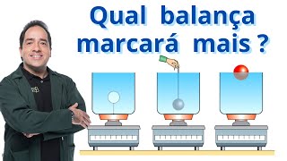 DESAFIO DE HIDROSTÁTICA  QUAL BALANÇA MARCARÁ MAIS  ESSA VOCÊ NÃO ACERTA [upl. by Sylera874]