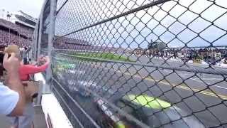 How it feels to have NASCAR cars pass you at 200mph [upl. by Alejna41]