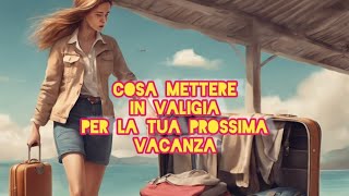 COSA PORTARE NELLA TUA VALIGIA PER IL PROSSIMO VIAGGIO [upl. by Strauss429]