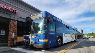 Amazing Loud Voith and Retarder CDTA 2014 Gillig Low Floor 40 4124 on Route 18 [upl. by Pape]