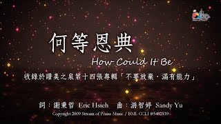 【何等恩典 How Could It Be】官方歌詞版MV Official Lyrics MV  讚美之泉敬拜讚美 14 [upl. by Jarlathus123]