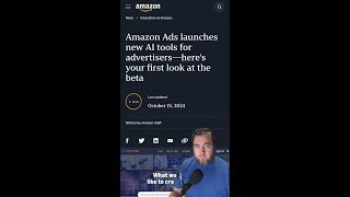 🎨📢 Amazon’s New AI Tools Make Ad Creation Easier [upl. by Gotcher]