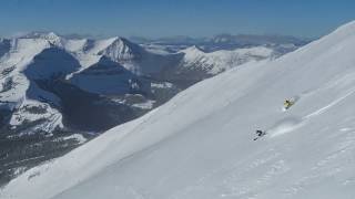 Big Sky Resort Montana  Liberty Bowl Powder  Steep Motion [upl. by Aletha639]