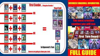 Yugioh Invoked Shaddoll Dogmatika Combos Full Guide  Everything You Need To Know [upl. by Alfred593]