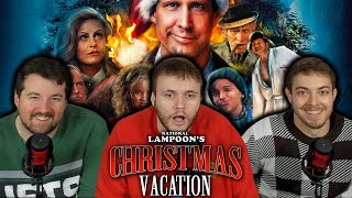 NATIONAL LAMPOONS CHRISTMAS VACATION was SUCH a FUNNY Christmas movie Movie ReactionCommentary [upl. by Atinek]