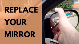 How to Replace the Side Mirror on Your Car [upl. by Arianne]