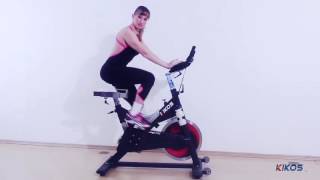 Bicicleta Spinning Manual Preto  Kikos [upl. by Eem]