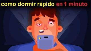 Como dormir rápido en 1 minuto [upl. by Nylde70]