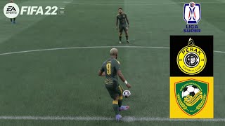 FIFA 22 LIGA SUPER MALAYSIA  Perak vs Kedah Darul Aman Full Match Malaysia [upl. by Yalonda]