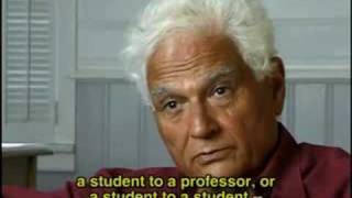 Jacques Derrida on American Attitude [upl. by Amehsyt]