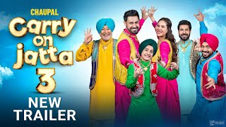 Carry On Jatta 3 Trailer Gippy Grewal  Sonam Bajwa  Chaupal  Latest Punjabi Movies 2023 [upl. by Jaquenetta]