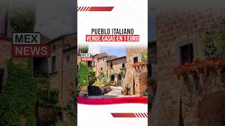 ¡Casas por 1 euro en Italia 🏡🇮🇹 fyp mexnews italia datoscuriosos noticiasinternacional [upl. by Herminia]