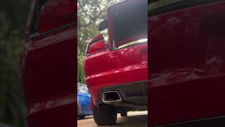 Straight pipe rt revs cars dodge dodgecharger dodgesrt hellcat [upl. by Htenay604]