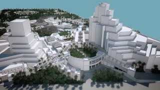 Muscat Oman City Star Concept Animation [upl. by Epilif143]