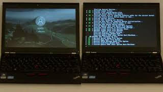 Thinkpad X230 Boot test Windows 10 vs NixOS 1709 [upl. by Gemma]