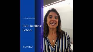 AIGAC 2024 Conference Highlights IESE MBA admissionsconsultant mbatips [upl. by Nabila]