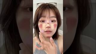 Douyin Makeup tutorial viral makeup hacks makeup makeuptutorial apt rosé chinese shorts [upl. by Ayik]