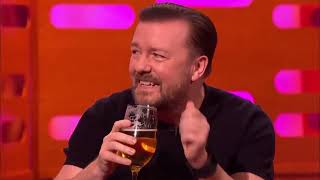 The Graham Norton Show S20E18 Tom Hiddleston Ruth Wilson Ricky Gervais et al [upl. by Nnylirret]