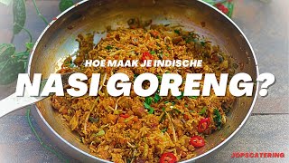 Hoe maak je Nasi Goreng Indische keuken [upl. by Drarehs]