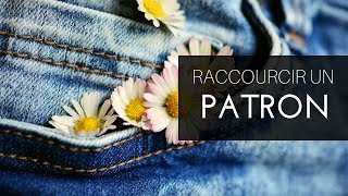 Comment RACCOURCIR le PATRON dun PANTALON [upl. by Mirilla]