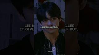 Truth is better than lie 🩹 bts v fyp viralshorts mafiaparadise [upl. by Depoliti351]