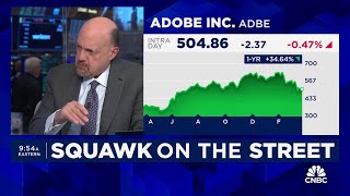 Cramer’s Stop Trading Adobe [upl. by Mcfadden]