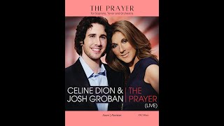 quotThe Prayerquot Celine Dion amp Josh Groban LIVE Duet Full Score and Parts SHEET MUSIC [upl. by Peg839]