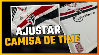 DEIXAR MENOR A CAMISA DO TIME DE FUTEBOL [upl. by Quinlan]