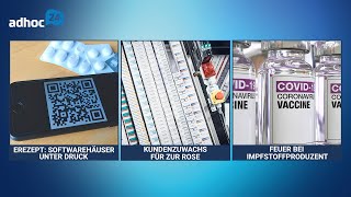 eRezept macht Druck  Merkel zu FFP2  Zur RoseBoom  Feuer bei AstraZeneca  adhoc24 von 2101 [upl. by Holub993]