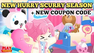 NEW FREE COUPON CODE amp HURRY SCURRY PLAY PASS SEASON REVIEW  PLAY TOGETHER [upl. by Othella434]