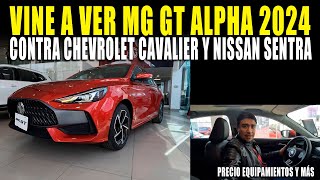 MG GT 2024 🔥 EXCELENTE COSTO BENEFICIO 🔴 CONTRA NISSAN SENTRA 2024 [upl. by Lorena402]