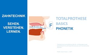 Phonetik Basics Totalprothetik [upl. by Estis]