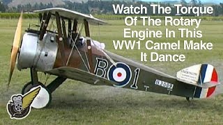 Sopwith Camel Rotary Engine Rock n Roll [upl. by Agnew]