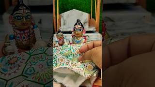 ও বাবা এতো জামা কারharekrishna gopal laddugopal ytshorts youtubeshorts [upl. by Elleinnod]