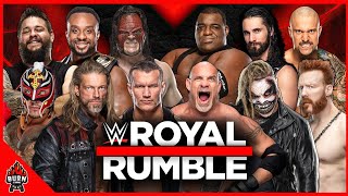 WWE MENS ROYAL RUMBLE MATCH 2021 [upl. by Eiramlehcar]