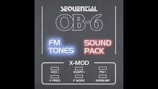 Sequential OB6 Sound Pack  All FM sounds [upl. by Sklar669]