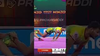 Rinku Solo Tackle  U Mumba  Season 8 [upl. by Burdelle]