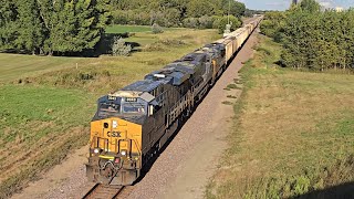 952024 BNSF GCSXMIT in Milbank SD [upl. by Yelir]