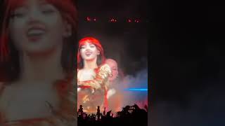 Lisa supremacy 🤐wait for end  Lisa money Coachella lalisamanoban blackpinkedit [upl. by Alliuqahs]