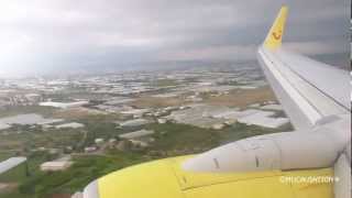 X3 392 MUCAYT  TUIfly Boeing B737800 Landing at Antalya Airport 720p [upl. by Lienahs]