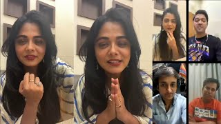 Prarthana Behere Live Video On Instagram With Shreyas Talpade And Vaibhav Tatwawadi [upl. by Iridissa309]